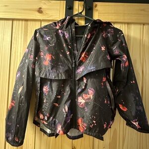 All in Motion Women's Floral Ski Jacket - Black and Purple